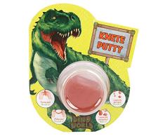Depesche 10621 Knete, Dino World, ca. 2,5 x 12,9 x 15 cm, Sortiert, bunt