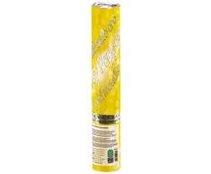 Carnival Toys 4179 - Party-Set, Party Popper mit Metallic Konfetti, 30 cm, gold