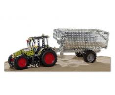 RCEE 10095 - Metallbaukasten Traktor CLAAS mit Anhänger