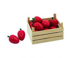 Goki 51668 - Kaufläden und Zubehör - Erdbeeren, Obstkiste