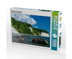 CALVENDO Puzzle Kreidefelsen-Insel Rügen 1000 Teile Lege-Größe 64 x 48 cm Foto-Puzzle Bild von Hans-Joachim LOH