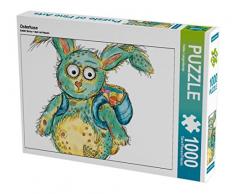CALVENDO Puzzle Osterhase 1000 Teile Lege-Größe 64 x 48 cm Foto-Puzzle Bild von Heike Langenkamp