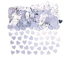 Amscan 9900857 14 g Sparkle Herzen Metallic Konfetti