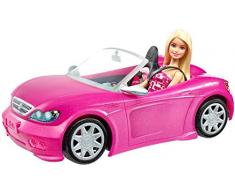 Mattel Barbie DJR55 - Glam Cabrio und Puppe