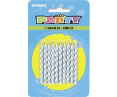 Unique 1944 Decoration Party-Deko, plastik, Silver Spiral