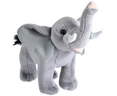 Wild Republic 23324 Elefant Kuscheltier, Wild Calls Stofftier mit Originalsound, Plüschtier, 20 cm, Multi
