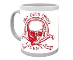 ABYstyle Studio Uncharted 4 Tasse Pro Deus Quod Licentia Skull, Keramik, Mehrfarbig, 12 x 12 x 0.38 cm, 2