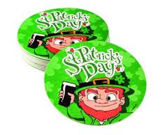 Boland 44905 Bierdeckel St Patricks Day, Grün