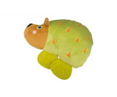 Oops 2-in-1 Multitexturiertes weiches Aktivitätsspielzeug und doppelt strukturierter Beißring in leuchtendem Mr Pic-Igel-Design