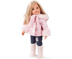 Götz 1959093 Hannah All Year Round Puppe - 50 cm große Stehpuppe, Blonde Haare, steingraue Augen - 16-teiliges Set