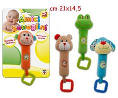 TEOREMA S.r.l. Theorema SRL Rasseln mit Beißring, Mehrfarbig, 805649