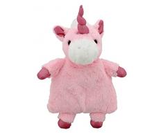 Puckator WARM29 Einhorn Wärmekissen rosa, Bestickt, aus 100% Polyester