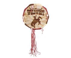 Boland 54364 Pinata Wilder Westen 40 cm, Mehrfarbig