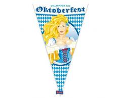 Folat Oktoberfest Bierkrug Megawimpel - 90x150 cm