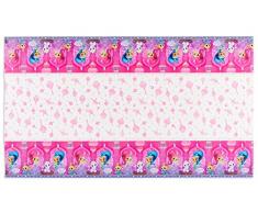 Amscan International 571653 Tischdecke aus Kunststoff, Motiv: Shimmer & Shine, 1,2 x 1,8 m