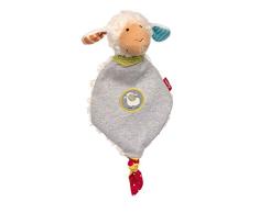 Sigikid Mädchen und Jungen, Mini Schnuffeltuch Boller Schäfle, Babyspielzeug, empfohlen ab 0 Monaten, mehrfarbig, 39243