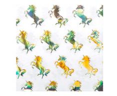 Boland 50004 - Papierservietten Einhorn, 12 Stück, Größe 33 x 33 cm, Partygeschirr, Fingerfood, Garten Party, Geburtstag, Partyzubehör, Motto Party, Karneval