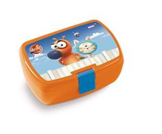 Nici 45442 Brotdose, Pat der Hund, 18x12,5x6,5cm, orange