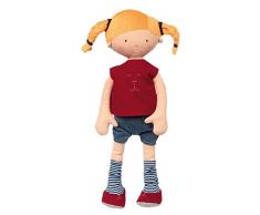 sigikid, Mädchen, Stoffpuppe, Softdoll Surella Susabba, Blond/Mehrfarbig, 42250