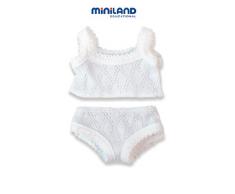 Miniland 31696 - Set: Unterhemd und Höschen 21 cm (Puppen-Kleidung)