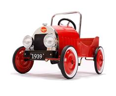 Baghera 1938 - Tretauto Klassik, rot, Metall, 80 x 42 x 50 cm, 3 - 5 Jahre