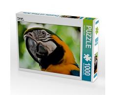 CALVENDO Puzzle Papagei 1000 Teile Lege-Größe 64 x 48 cm Foto-Puzzle Bild von Elisabeth Stanzer