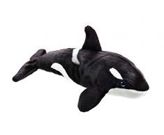 National Geographic 9770730 Orca Schwertwal Plüschtier, schwarz