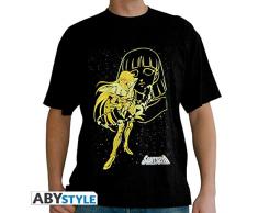 ABYstyle abystyleabytex166-s Abysse Filmposter Saint Seiya Virgo Shaka Mann kurzen Ärmeln Basic T-Shirt (klein)