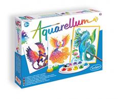 Sentosphere 06390 GM Aquarellum Malset für Kinder, Motiv Fabeltiere, große Malvorlagen, Bastelset, Kreativ-Set, DIY