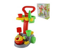 Polesie 36599 klein Garten Set Box - Schaufeln und Rechen Spielzeug
