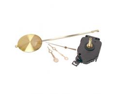 Walnut Hollow Verschiedene Teile für Pendeluhren, 24,5 cm langes Pendel, für 1,9 cm großes Zifferblatt