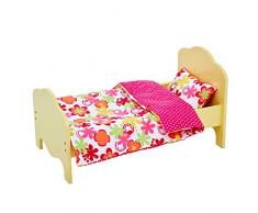 Olivias Little World TD-11929-1J Puppenbett, Gelb
