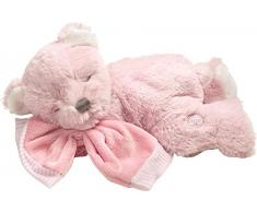 Suki Gifts 10091 - Hug-a-Boo Teddy Bär Spieluhr, 28 cm, rosa