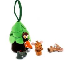 Aurora World 12972 The Gruffalo 12972-Gruffalos Child Fingerpuppen, Beige/Yellow/Pink/White