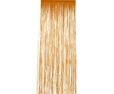 Smiffys SMIFFY S 46943 Shimmer Vorhang,, Einheitsgröße, Orange