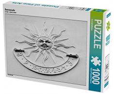 CALVENDO Puzzle Sonnenuhr 1000 Teile Lege-Größe 64 x 48 cm Foto-Puzzle Bild von SchnelleWelten