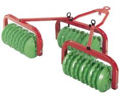 Rolly Toys rollyRoller Walzen für Trettraktoren (für Kinder von 3 - 10 Jahre, Metall-Kunststoffkombination) 123841