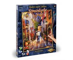 Schipper 609130788 - Malen nach Zahlen - Romantische Gase - Bilder malen für Erwachsene, inklusive Pinsel und Acrylfarben, 40 x 50 cm