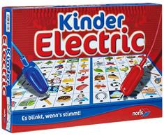 Noris 606013702 Kinder Electric Der Lernspiel-Klassiker, Was passt zusammen, Es blinkt, wenns stimmt, ab 4 Jahren
