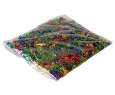 Lena 35022 - Bastelset Mosaik Stecker 10 mm Transparent 1000 Stück