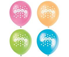 30,5 cm Latex Pastell Baby Dusche Luftballons, 8 Stück