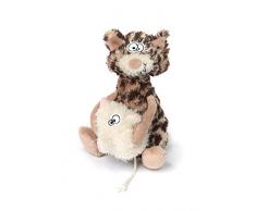 sigikid, Kuscheltier für Erwachsene und Kinder, Katze und Maus, Always in Your Arms!, Sweet Beasts, Bunt, 21 x 9 x 8 cm