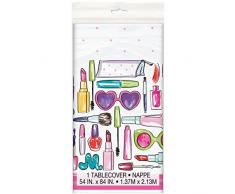 Unique Party 72513 Spa Party Kunststoff Tischdecke, 7 ft x 4.5 ft