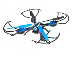 Revell Control RC VR Quadrocopter mit FPV Kamera und VR-Brille, Live-Übertragung über WiFi, Video-Stream aufs eigene Smartphone, ferngesteuert mit 2,4 GHz Fernsteuerung, Wechsel-Akku, VR SHOT 23908