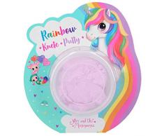 Depesche 7184 Regenbogen Knete, Ylvi und die Minimoomis, ca. 20 g, Sortiert