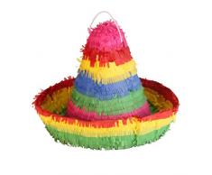 Amscan 9903143 Pinata Sombrero Spielzeug, Mehrfarbig