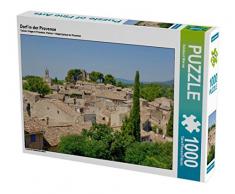 CALVENDO Puzzle Dorf in der Provence 1000 Teile Lege-Größe 64 x 48 cm Foto-Puzzle Bild von Reinhard Werner