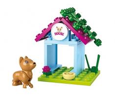 Sluban M38-B0513 - Hundehütte, Mehrfarbig