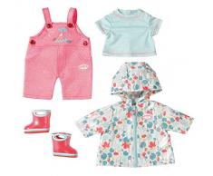 Zapf Creation 703045 Baby Annabell Deluxe Regen Set, Puppenkleidung 43 cm