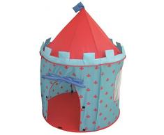 roba Spielzelt, Kinderzelt Ritterburg, Spielhaus aus Stoff, inkl. Tasche